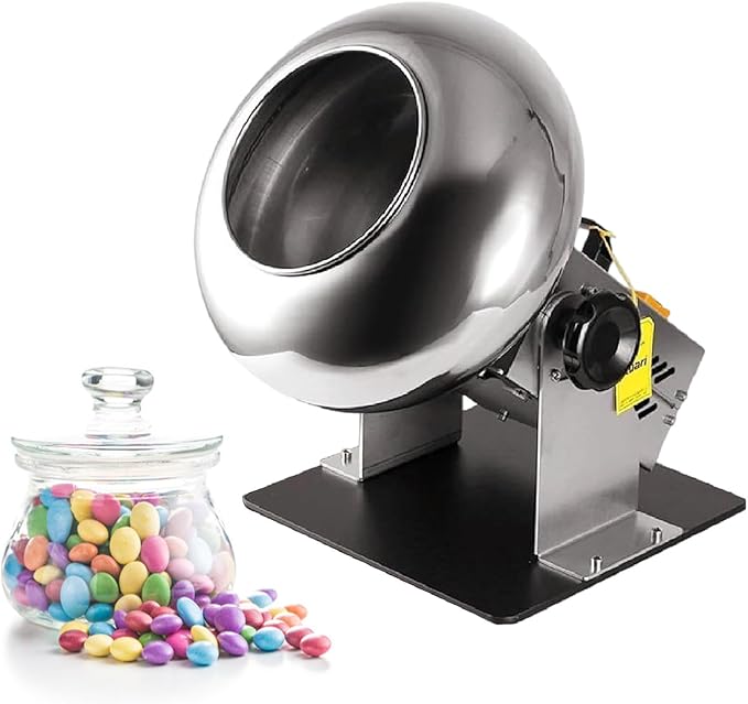 Chocolate Coater Sugar External Hair Dryer for Drying Ball Coating Drying Machine Large Capacity and Large Pot Mouth220V