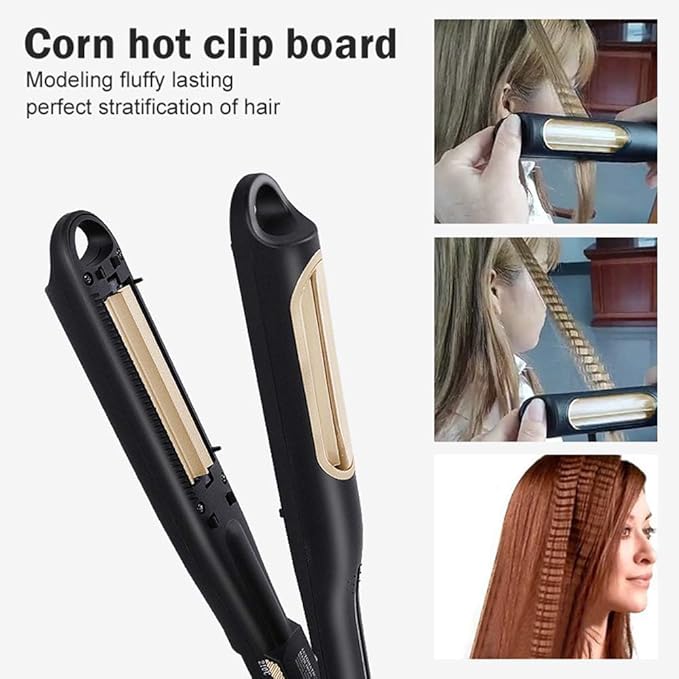 Automatic Hair Corrugated Iron Hair Wave Curler Fluffy Curling Tools Women's Long Hair Waver Styling Tool
