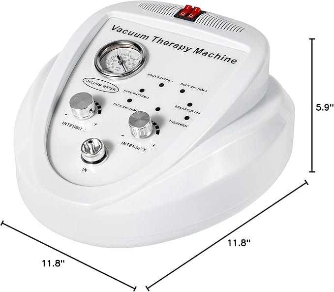 Vacuum Therapy Machine Body Massage Cupping Machine with 24 Pcs Vacuum Cups and 3 Pumps Body Shaping Spa Skin Machine for Butt Breast and Body Shape Massage Cupping Therapy Set
