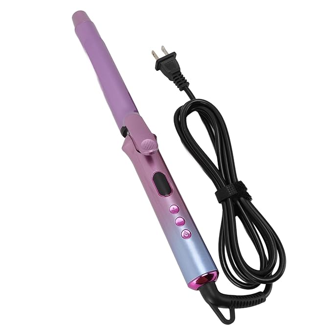 Professional Hair Curling Wand Anti Scald Head Rotatable Power Cord for Various Hairstyles 25mm