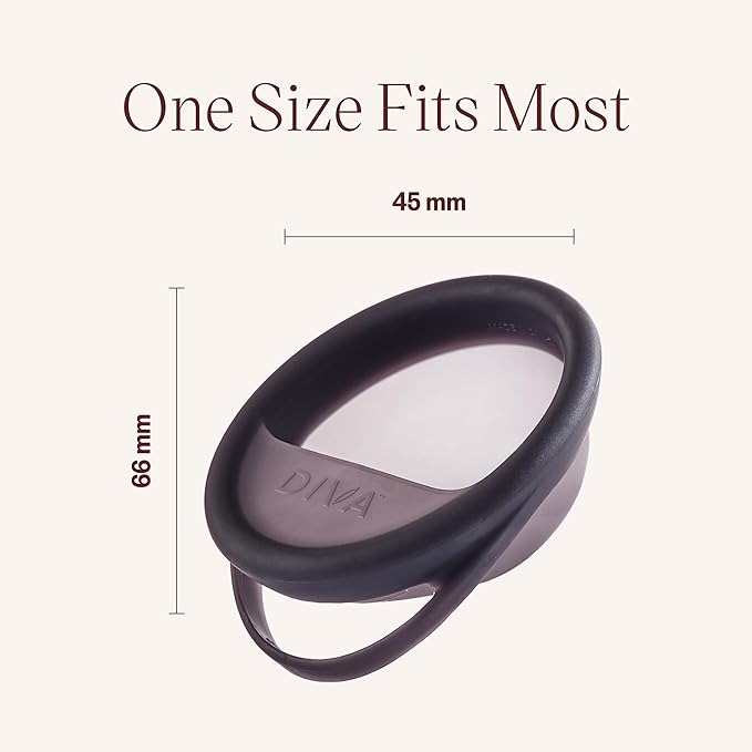 DIVA Disc &amp DIVA Wash Combo Pack - Comfortable Reusable Menstrual Disc with Leakproof Shield - Period Disc for Up to 12 Hours of Continuous Wear - Wash for Period Disc - Disc Size Fits Most