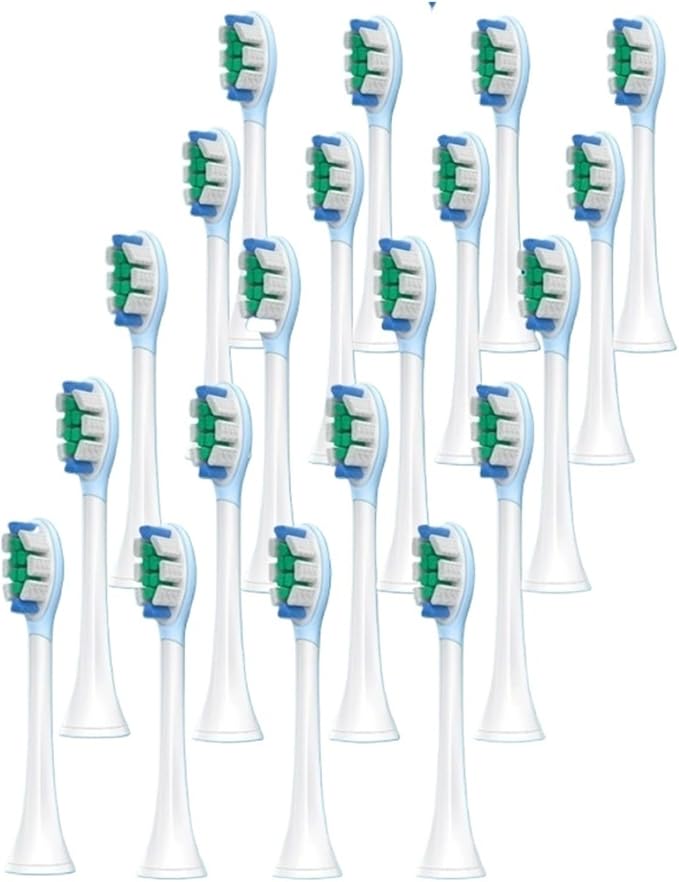 9Models Toothbrush Head CCompatible for with Sonicare HX3/HX6/HX9 Series Models(20pcs 904-C)