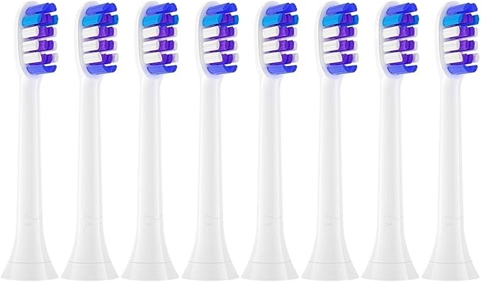 5Models Electric Toothbrush Head Compatible with HX5/HX6/HX7/HX8HX9 Series Models(4pcs)