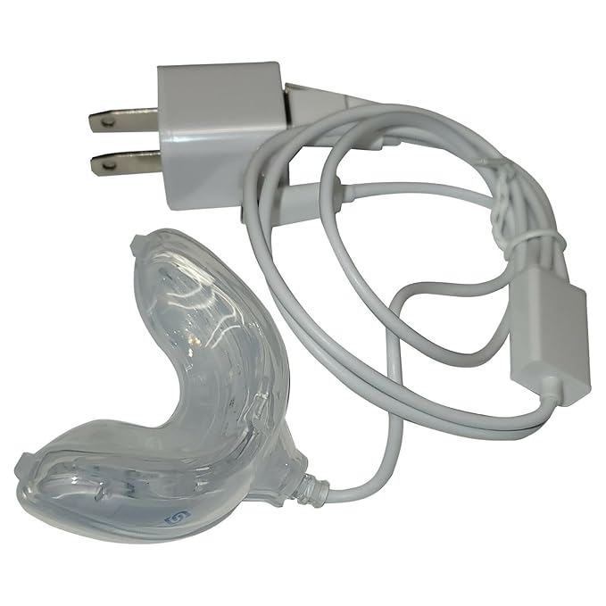 Red Light Oral Device - Advanced Gum Therapy and Toothache Relief Solution - with 16 LED Lights. Includes USB and Android Adapters for Convenient Use