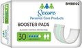 Total Dry Duo Ultra Thin Booster Pad 4x12 Case of 180 Bag of 30