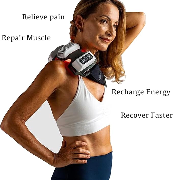 HNC FlexBeam - The Revolutionary Recovery Device. Flexible LLLT Device for Pain Relief Recovery Treatment for Back Neck Shoulders Knees Elbows