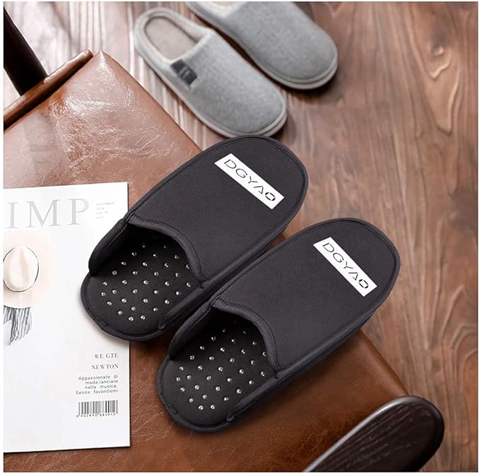660nm LED Red Light and 880nm Near Infrared Light Therapy Devices Slippers for Foot Pain Relief Light Therapy Device Easily Use at Home Safe for All Types of Skin (Two Pads)