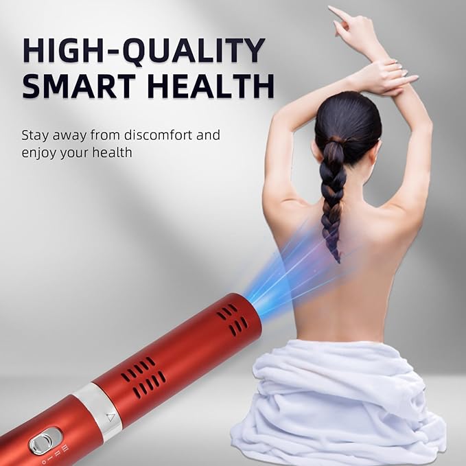 Terahertz (THZ) Wand Blower Health Therapy Board Electric Heating Massage Wand for Body and Water Enhancement