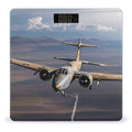 US Army Plane Smart Scale for Body Weight Accurate Bathroom Scale with LED Display Digital Weight Scales Weighing Machine High Precision Scales for Bath Home