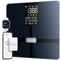 RENPHO Scale for Body Weight Smart Scale with BMI Body Fat Muscle Mass Bluetooth 13 Metrics with Large Display Support App Connection Black Elis 2X