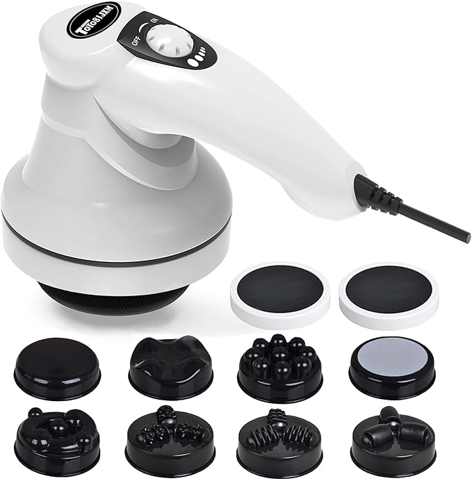 Cellulite Massager – Body Sculpting Machine with Lymphatic Drainage &amp Skin Tightening for Belly Butt Stomach Legs Arms Fat Lipo Roller Massager After Surgery Widearea &amp Adjustable Speed.