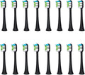 Replacement Toothbrush Head for Electric SN903/SNK01/SN601/SN801/ST903/ST901/ST905/ST802/SN-P1(16black Whitening)