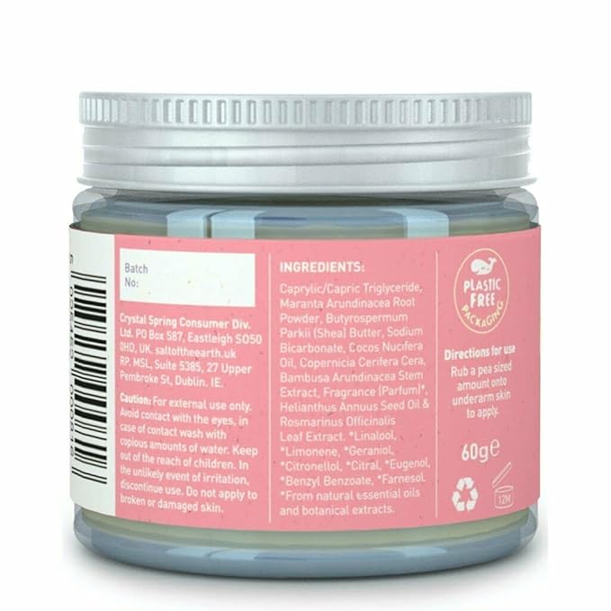 SALT OF THE EARTH Lavender &amp Vanilla Deodorant Balm 60 GR