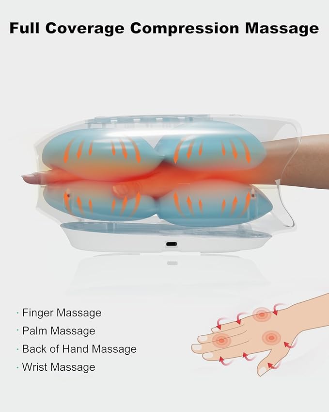 Snailax Cordless Neck Massager and Hand Massager