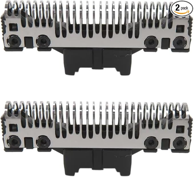 2 Pack Latest Upgraded Shaver Cutter Blades WES9075P for Panasonic Shaver Foil ES7002 ES7003 ES7006