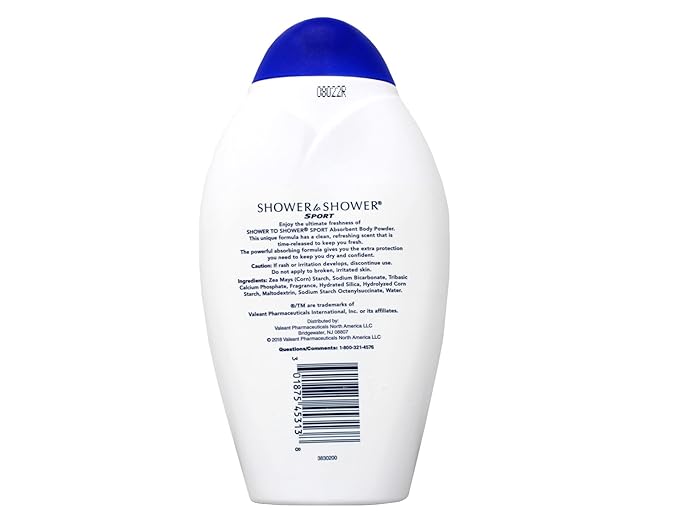 Shower To Shower Powder 13 oz Sport 6-Pack