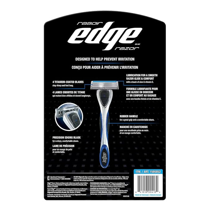 Edge Razor Long lasting Sharpness - 21 Cartridges &amp 1 Handle