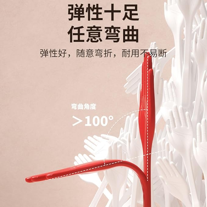 经络拍打器硅胶拍痧板 Extendable Back Scratcher捶背器敲打家用按摩健身锤背腿神器养生 HomeOffice Body Electric Massagers
