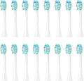 Compatible for Electric Toothbrush Head 051B Cleaning Replacement Bristle Brush Heads Nozzles4/8/16pcs(16PCS White)