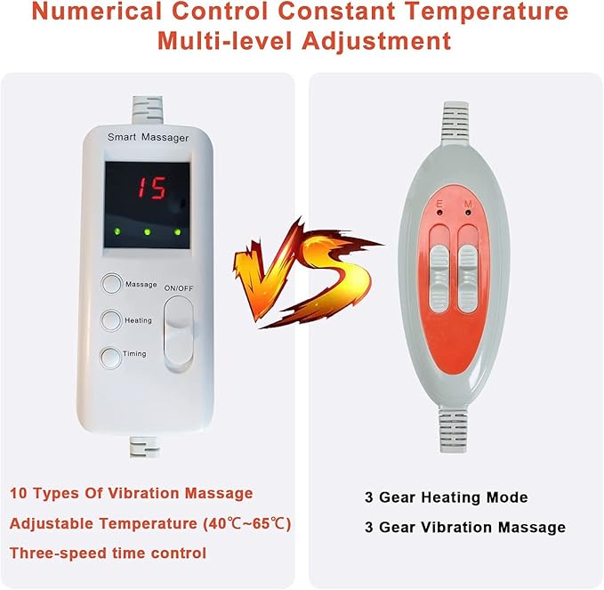 Electric Heating Massager Belt with Hot Compress VibrationMassage for Abdominal Back Lumbar Stomach Pain ReliefWaist Trimmer Fitness Home Exercise Fitness Equipment for AbdomAb Machine