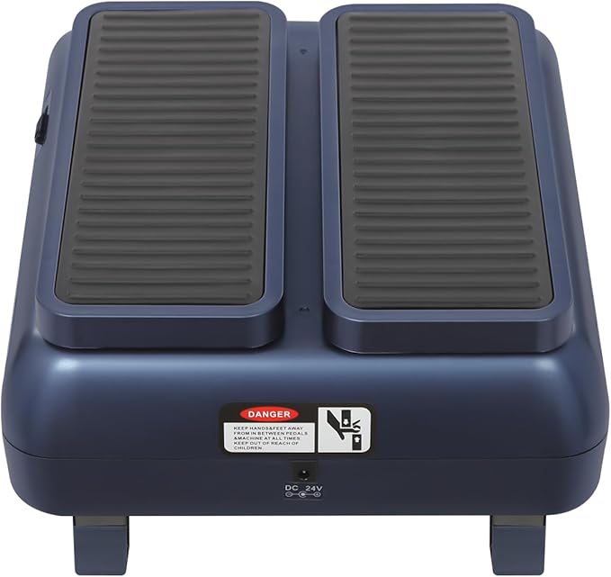 24V 1A 20W Foot MassagerFree Standing Electric Foot Circulation Device with 3.94ft Long Power CableFoots Exercise Device for Rehabilitation &amp Exercise Use by People