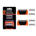 7045-2201 Shaver Head Replacement Foils&ampCutters and Head Compatible with wahl Orange lifeproof 7061 Series (Orange-2 PCS)
