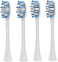 Electric Toothbrush Replacement Brush Heads - Compatible for Panasonic EW-DC01 EW-DC02 EW-DC12 EW-DC20 PDP51(4 White Toothbrush Heads)