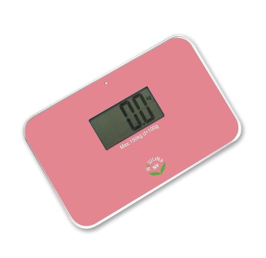 NewlineNY Auto Step On Super Mini Travel Bathroom Scale 5.25 x 8.5 SBB0638SM: Strawberry Ice