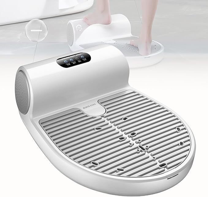 Full Body Dryer Machine Negative Ions Body Heater Blow Dryer Cold/Hot Air Adjustment High/Low Speed Adjustment Foot Touch Control Natural Warm Air Wind Body DryWithWeightScale