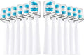 Replacement Toothbrush HeadsCompatible with Seago Electric SG507 and Compatible with Fairywill FW507(White 12 Pieces)