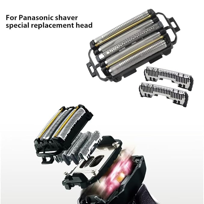 Performance ES9040 Men Shaver Head Replacement Set (Inner + Outer Set) Fits for Panasonic ES-CLV9U ES-CLV7U ES-CLV7G ES-CLV5U ES-CLV5G Vicue Upgraded Replacement