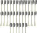 30/50PCS Vacuum Brush Compatible for Oclean X PRO/ Z1/ F1/ One/Air 2 /SE Replacement Head Toothbrush Nozzles Soft Bristle(50BeigeGray)