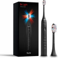 BIOLIGHT Illume Sonic Electric Toothbrush with Red &amp Blue Light Therapy – Professional Whitening Gum Care &amp Advanced Oral Hygiene - Black