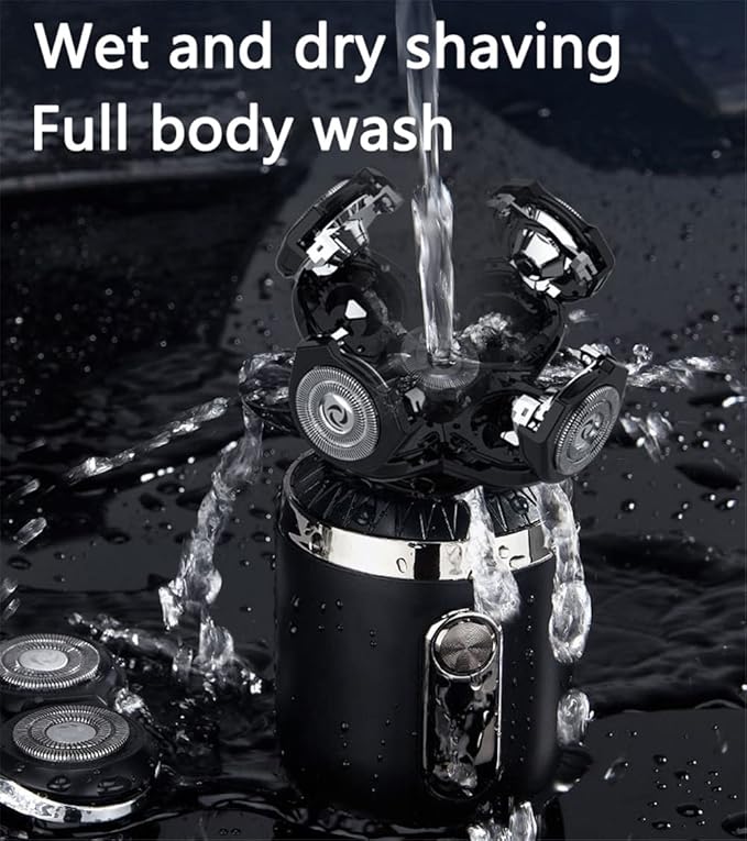 Head Shavers for Men Men’s 5-in-1 Electric Head Shaver Waterproof Electric Razor Rechargeable Wet and Dry Mens Grooming Kit Head Shaver