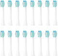 Electric Toothbrush Head Compatible for 051B 4/16pcs(16PCS White)