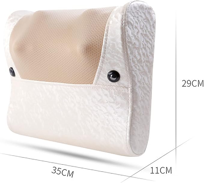 Cervical MassagerMulti-Function Massage Cushion Three Massage Methods Infinitely Variable Speed Comfortable and Breathable for Relax The Body