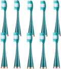 20pcs/Set Toothbrush Heads Replacement BrushCompatible for Teeth(Green)