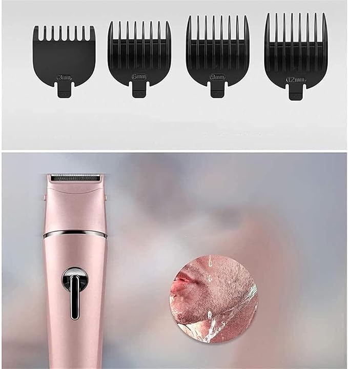 Hair Clippers for Men 5-in-1 Beard Trimmer Ear and Nose Trimmer Body Groomer Detail Trimmer Cordless &amp Rechargeable