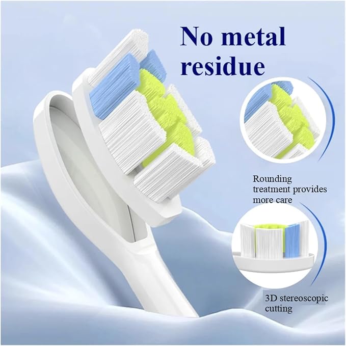 Replacement Toothbrushes Heads Compatible for PhiLips HX 3/6/8/9 Series Electric Toothbrush Vacuum Sealed Packaged(A9pcs)