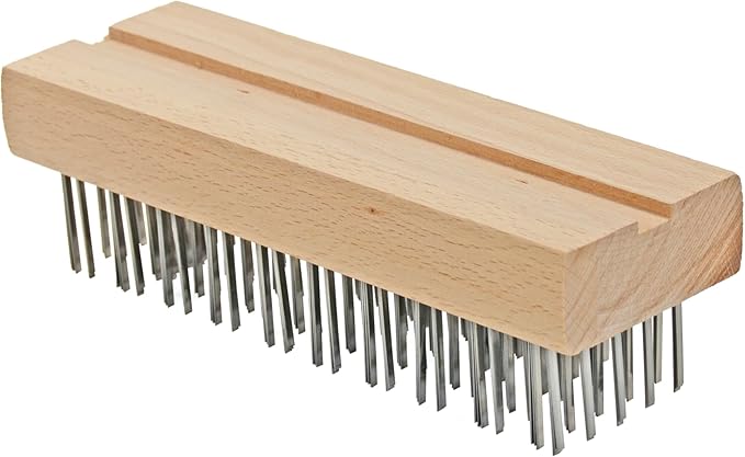 Prince Castle Replacement Heads for Coarse Char-Brush and Cleaner - Heavy-Duty Grill Brush with Tough Bristles for Commercial Grills