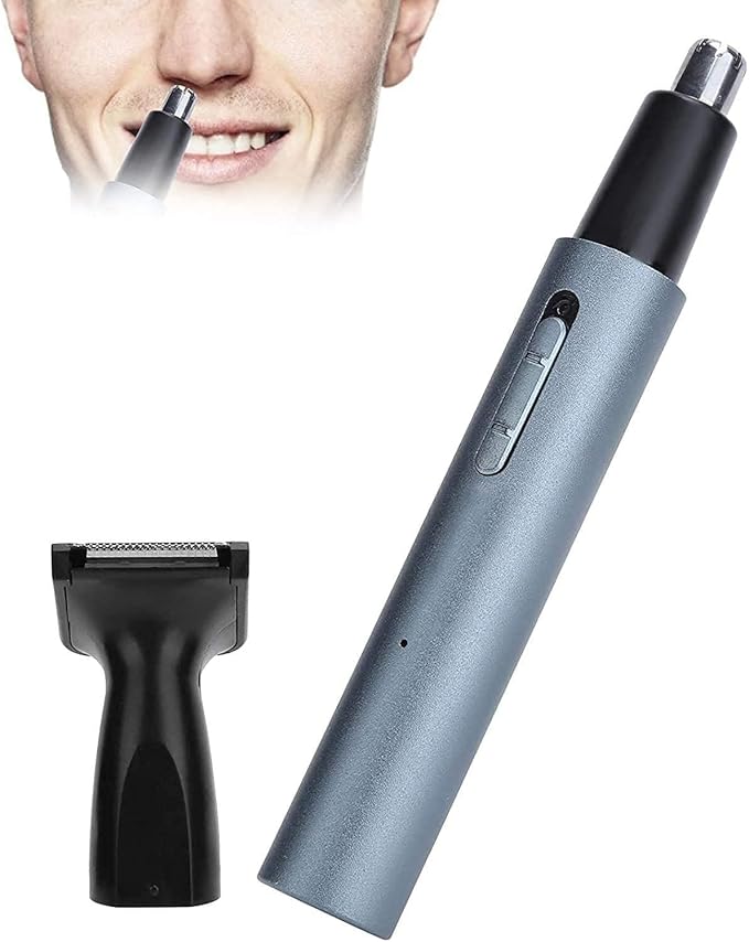 Nose and Ear Hair Trimmer – Painless Precision Tool with Rechargeable Battery Unisex Easy to Clean and Maintain