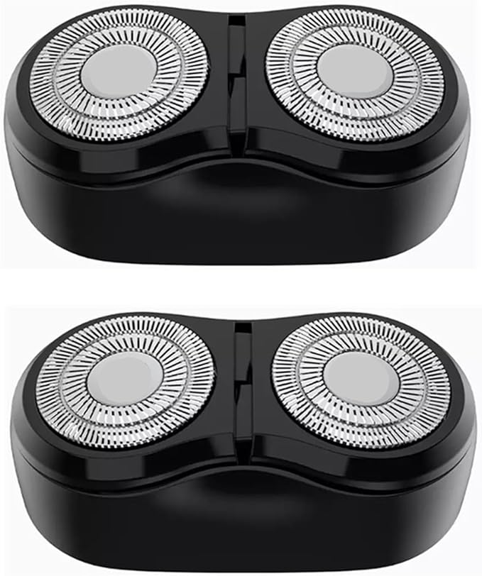 Electric Shaver Head Replace ShaverCompatible for Xiaomi MijiaElectric Shaver S100 Сменные Головки Бритвы 2 Floating Head Head(2pcs)
