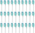 20/50/100 Pieces Toothbrush Heads Compatible for Apiyoo P7/Y8/SVP/Moon Electric Heads Vacuum Bristle Nozzle(100White)