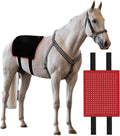 Horseback Red Light Therapy Device 660nm/850nm Adjustable Red Light Therapy Mat Near Infrared Light Device Relaxes Muscles and Promotes Healing