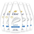 Dove Body Wash Hydrate 6-Pack – Moisturizing Cleanser for Smooth Soft Skin 15.22 Oz Ea
