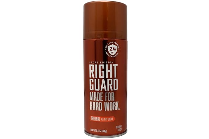 Right Guard Sport Deodorant Aerosol Original 8.5 oz (Pack of 11)