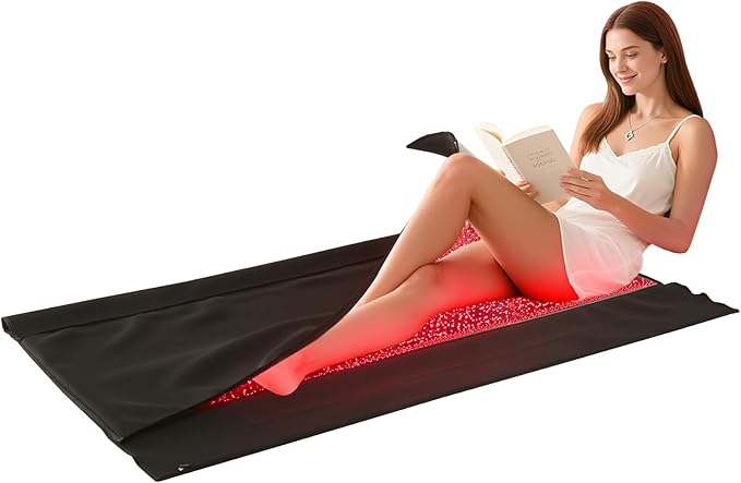 Red Light Therapy Sleeping Bag 2680 LEDs Full Body Red Infrared Light Therapy Device Home Use for Deep Tissue Treatment Skin Rejuvenation Muscle Recovery and Pain Relief