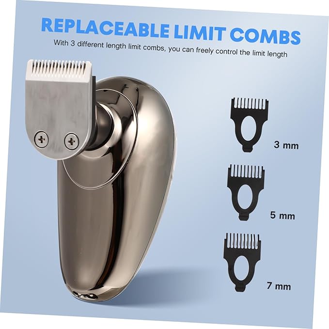 Electric Shaver for Men Blade Rechargeable Trimmer Face Razor Nose Hair Trimmer Hair Removal Machine Men Razor Beard Clippers for Travel