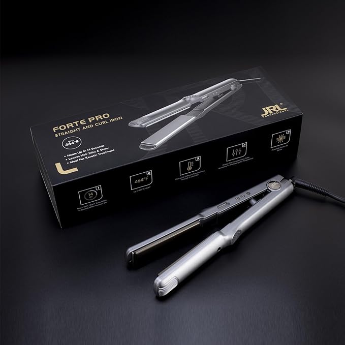 JRL Straight and Curl Flat Iron 1