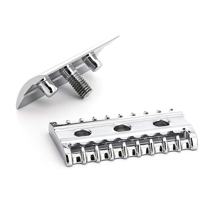 MÜHLE TRADITIONAL R41 Double Edge Safety Razor (Open Comb) For Men - Perfect for Every Day Use Barbershop Quality Close Smooth Shave
